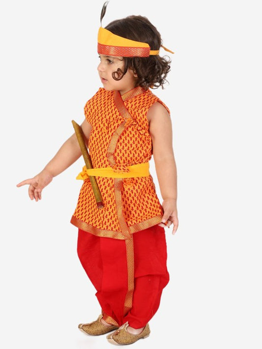 Purple Prunes Boys Krishna Dress for Kids