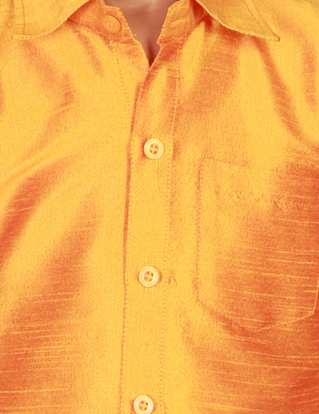 Mundu and Golden Shirt Set | Traditional Indian Ethnic Wear