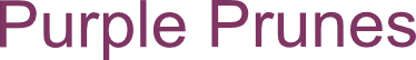 Purple Prunes