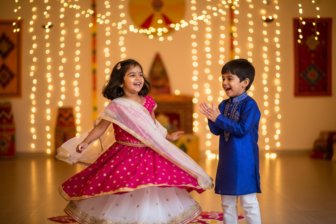 How to Dress Your Little One for Every Festive Occasion (A Guide to Kids Ethnic Wear in Canada & the USA)