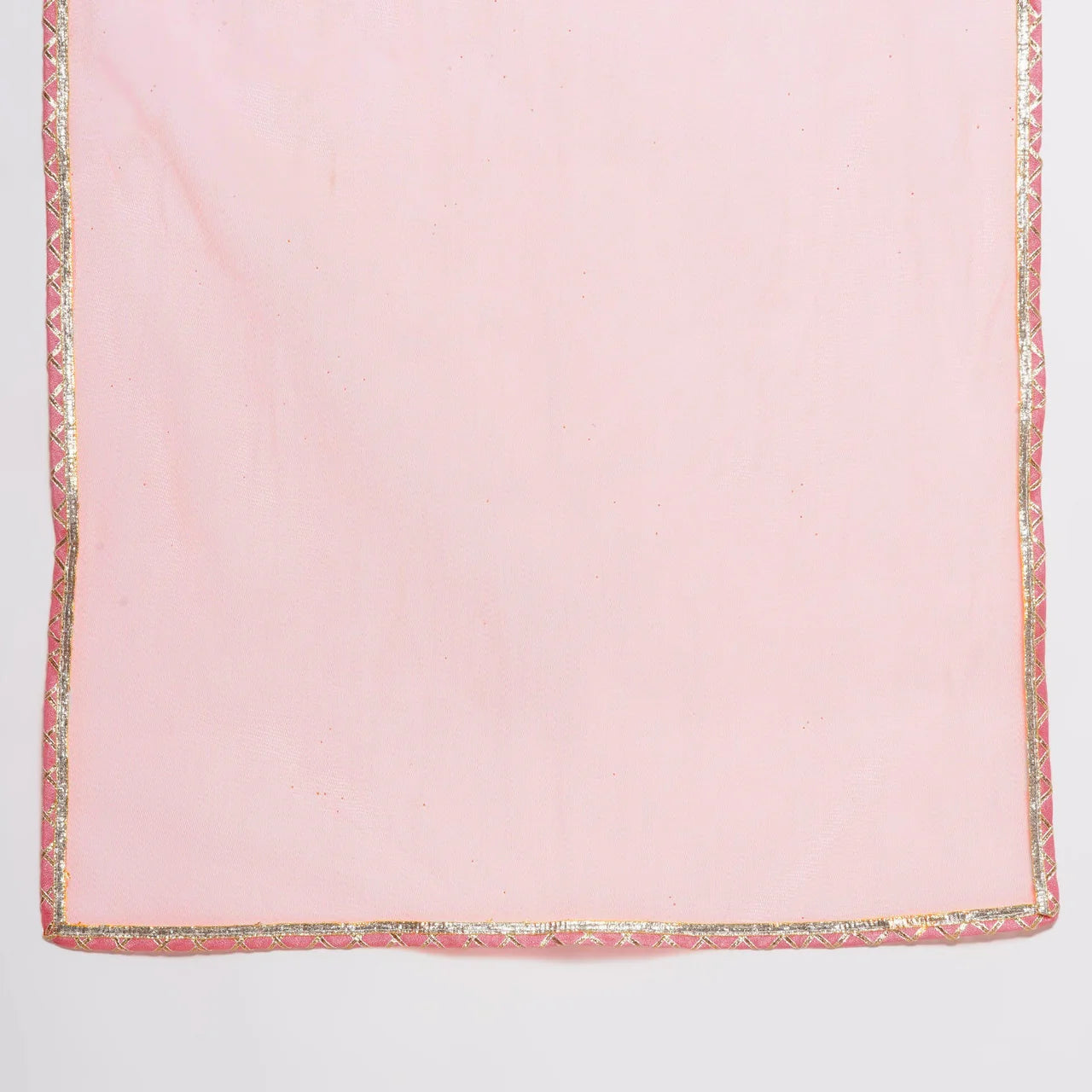 Girls Cute Peach Embroidered Kurta Pajama & Dupatta ethnic wear