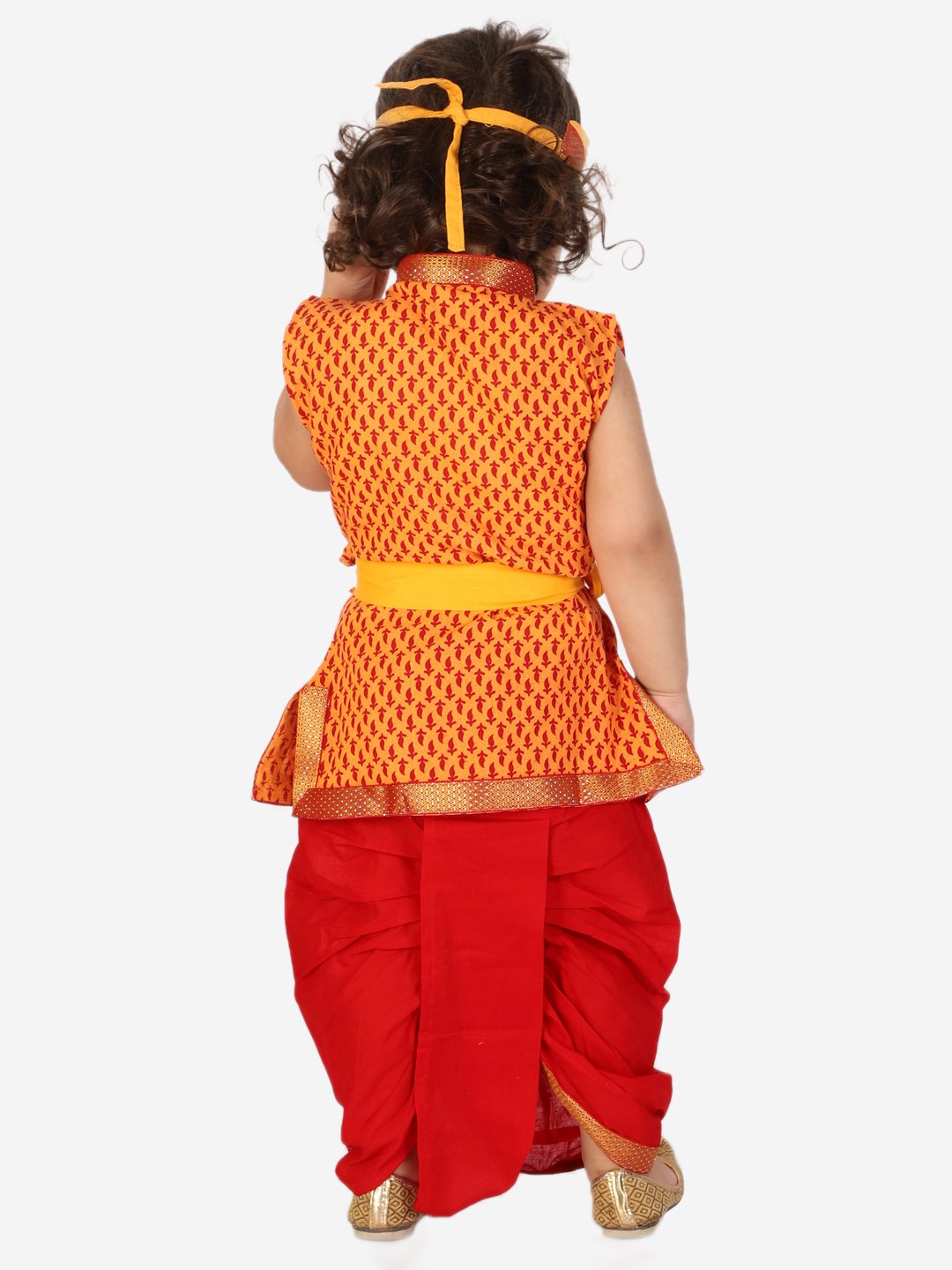 Purple Prunes Boys Krishna Dress for Kids